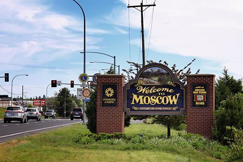 Moscow is a city in northern Idaho, situated along the Washington/Idaho border.